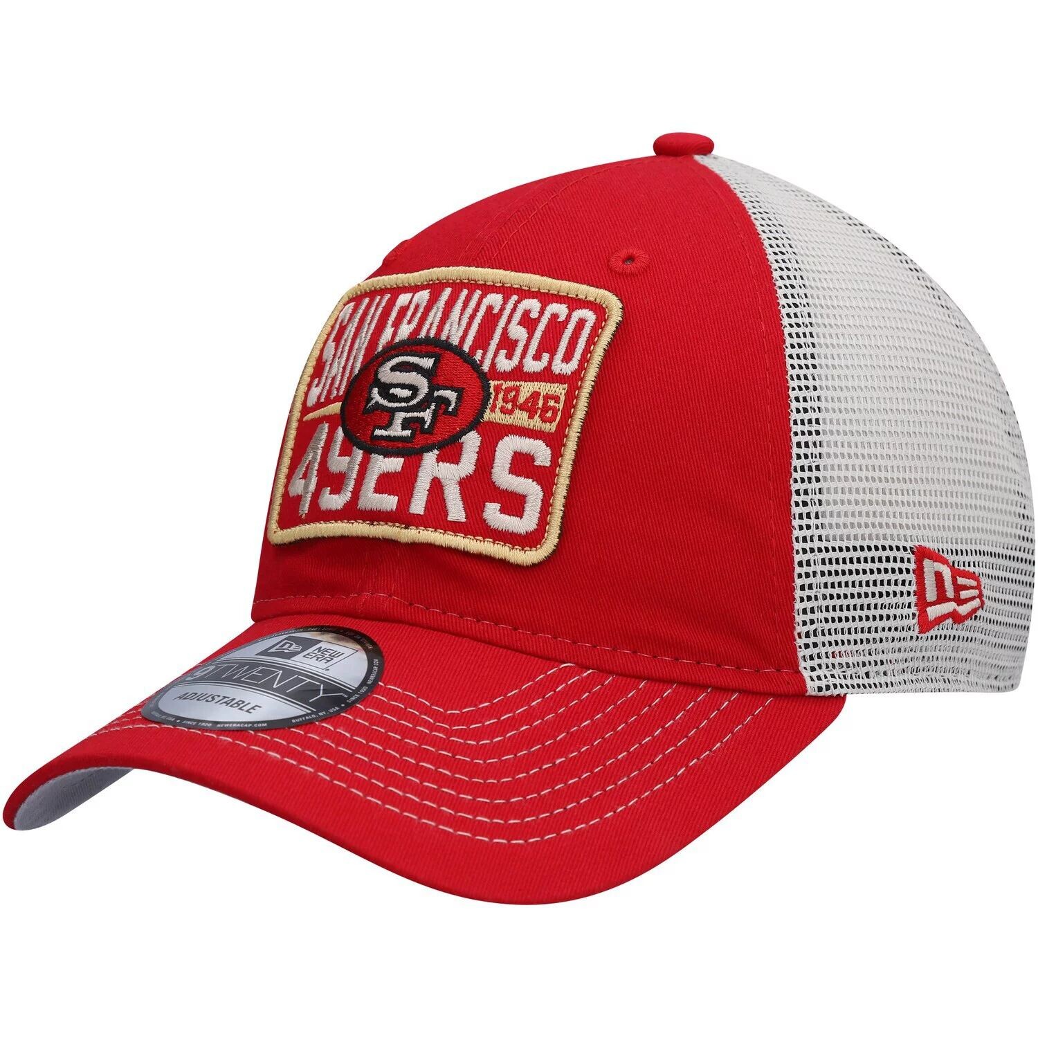 Мужская кепка New Era Scarlet/Natural San Francisco 49ers Historic Logo Devoted Trucker 9TWENTY Snapback
Мужская кепка New Era Scarlet/Natural San Francisco 49ers Historic Logo Devoted Trucker 9TWENTY Snapback