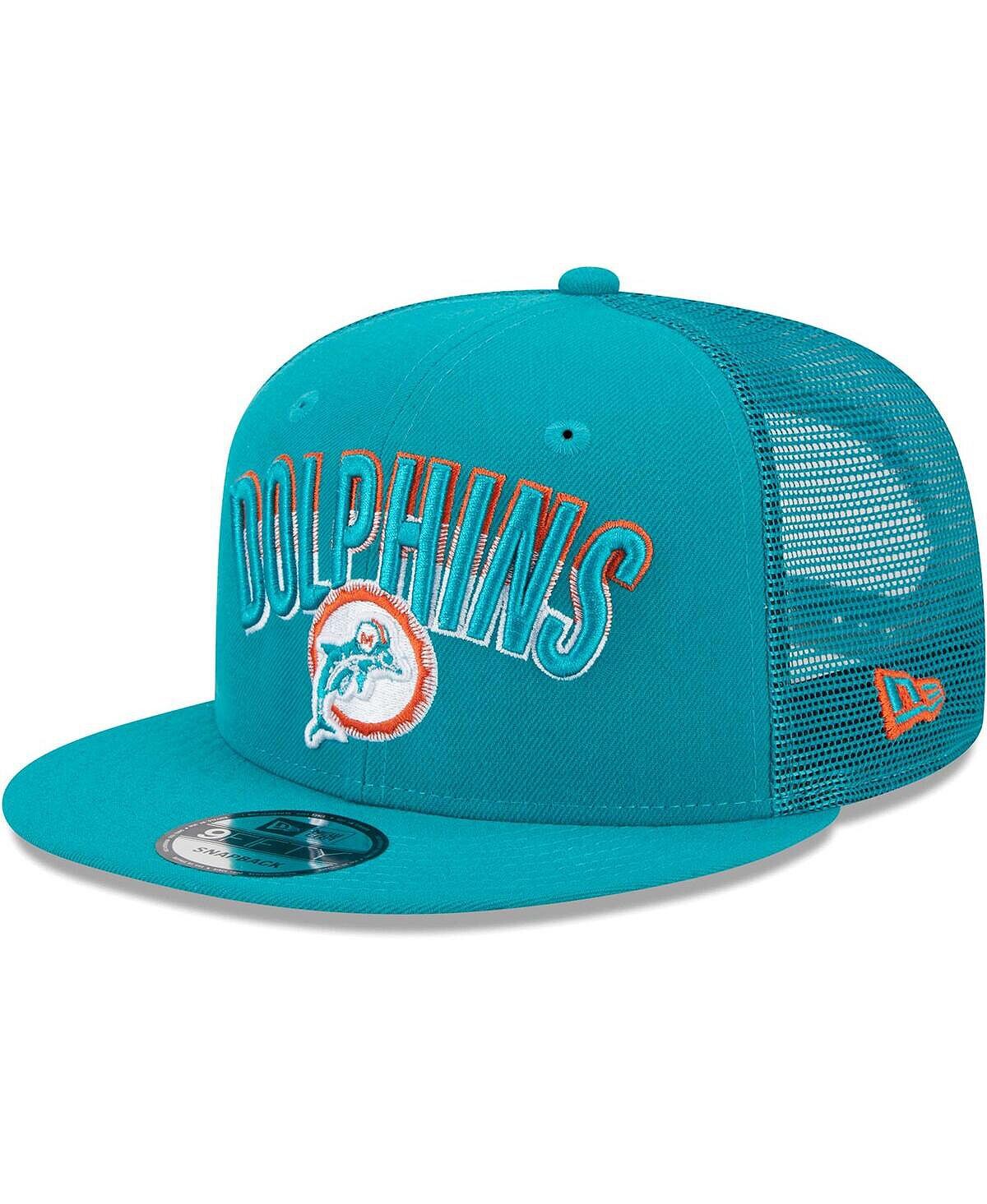 Мужская кепка Snapback Aqua Miami Dolphins Historic Grade Trucker 9FIFTY New Era
Мужская кепка Snapback Aqua Miami Dolphins Historic Grade Trucker 9FIFTY New Era
