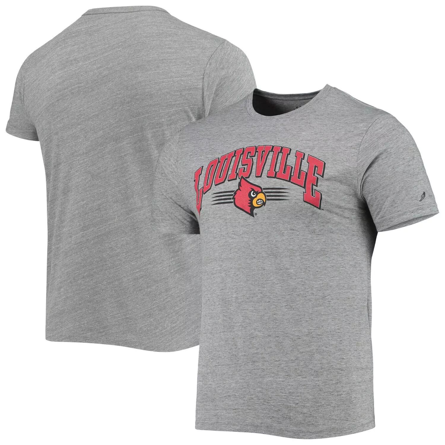 Мужская лига студенческой одежды Серая футболка Louisville Cardinals Upperclassman Reclaim из переработанного джерси, Серый
Мужская лига студенческой одежды Серая футболка Louisville Cardinals Upperclassman Reclaim из переработанного джерси, Серый