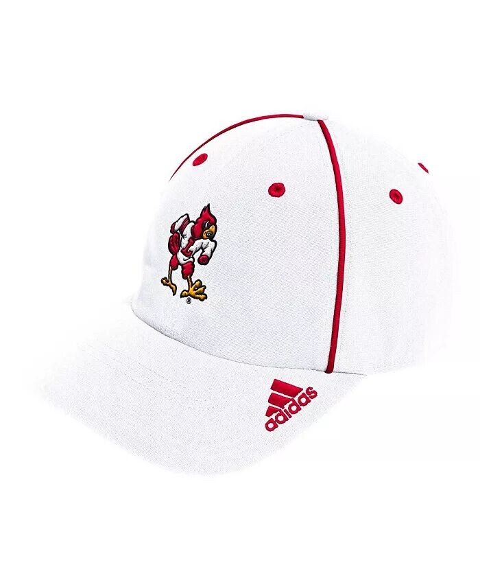 Мужская белая регулируемая шляпа для раздевалки Louisville Cardinals Athlete Pack с напуском Adidas, белый
Мужская белая регулируемая шляпа для раздевалки Louisville Cardinals Athlete Pack с напуском Adidas, белый