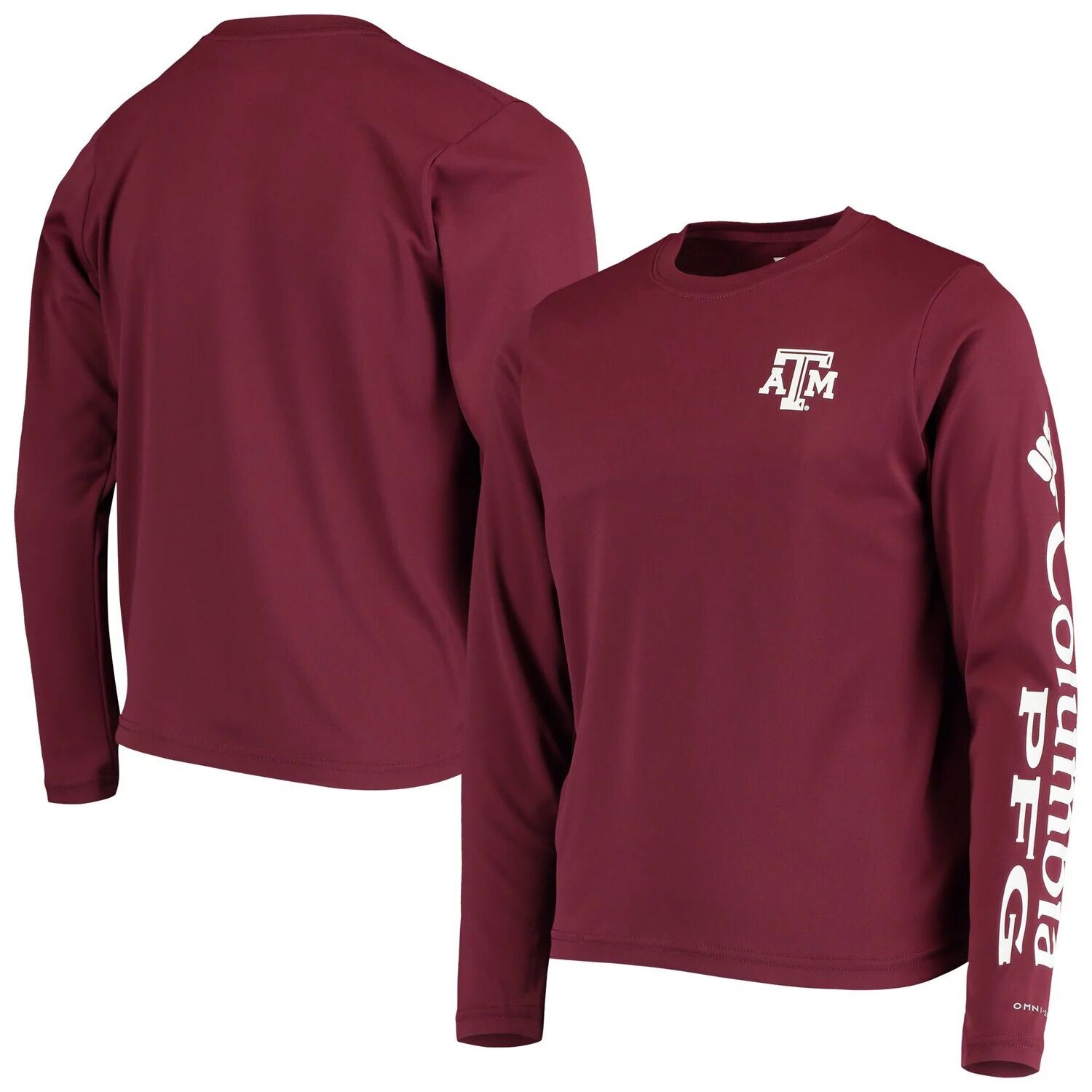 Молодежная темно-бордовая футболка с длинными рукавами Texas A&M Aggies PFG Terminal Tackle Omni-Shade Unbranded
Молодежная темно-бордовая футболка с длинными рукавами Texas A&M Aggies PFG Terminal Tackle Omni-Shade Unbranded