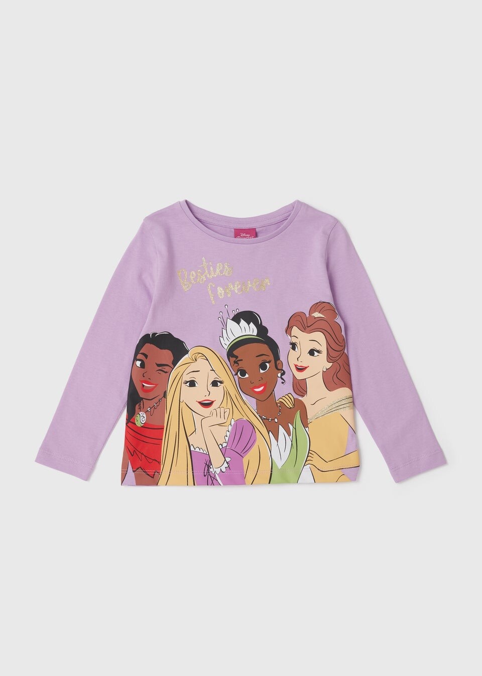Футболка с длинными рукавами Сиреневая принцесса для девочек (3–9 лет) Disney, Фиолетовый
Футболка с длинными рукавами Сиреневая принцесса для девочек (3–9 лет) Disney, Фиолетовый