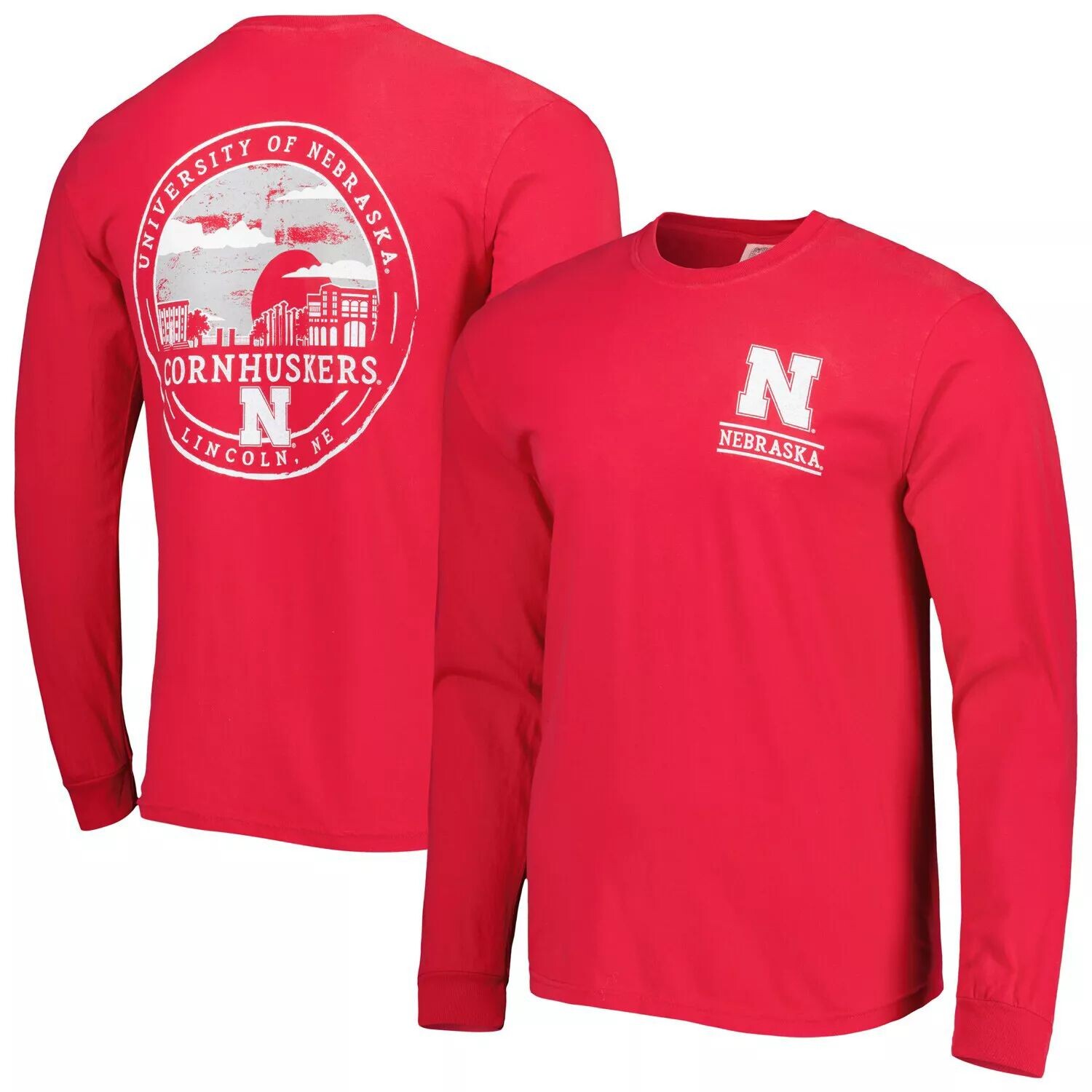 Мужская футболка Scarlet Nebraska Huskers Circle Campus Scene с длинным рукавом
Мужская футболка Scarlet Nebraska Huskers Circle Campus Scene с длинным рукавом