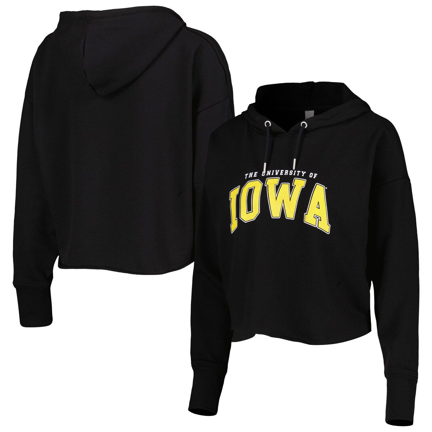 Женский укороченный пуловер с капюшоном ZooZatz Black Iowa Hawkeyes Core University из френч-терри
Женский укороченный пуловер с капюшоном ZooZatz Black Iowa Hawkeyes Core University из френч-терри