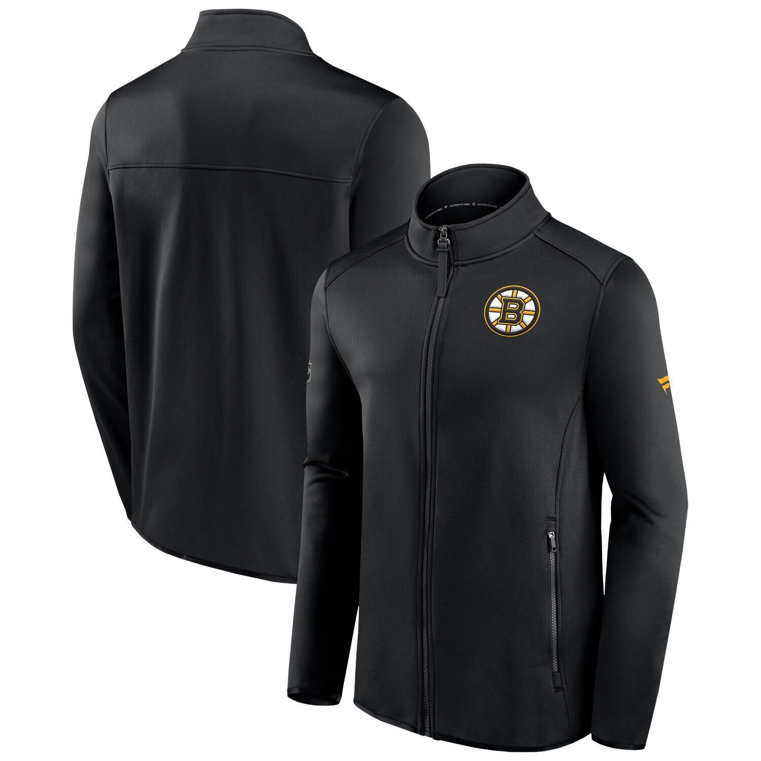 Мужская черная фирменная флисовая куртка Boston Bruins Authentic Pro Rink с молнией во всю длину Fanatics
Мужская черная фирменная флисовая куртка Boston Bruins Authentic Pro Rink с молнией во всю длину Fanatics