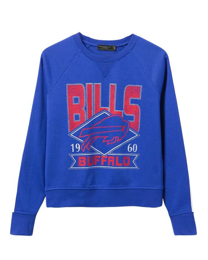 Одежда для нездоровой пищи, женская футболка NFL Buffalo Bills Overtime Crew Junk Food Clothing, белый
Одежда для нездоровой пищи, женская футболка NFL Buffalo Bills Overtime Crew Junk Food Clothing, белый