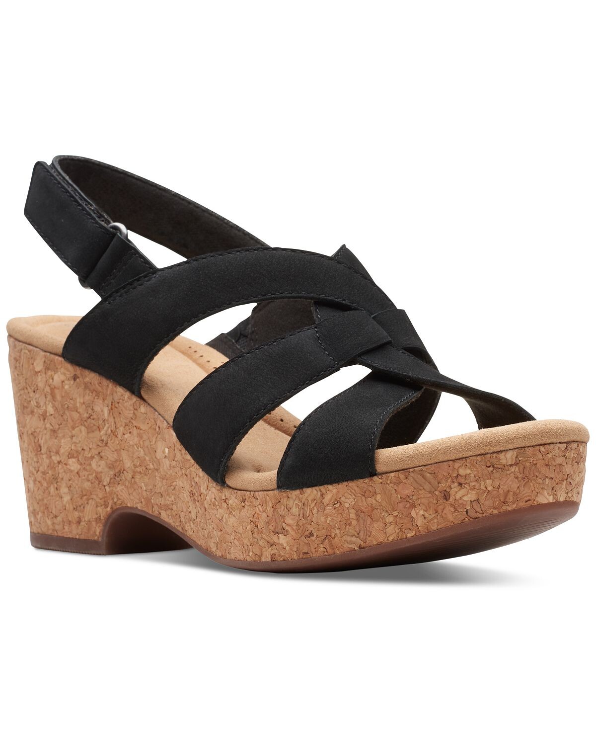 Женская коллекция Giselle Beach Босоножки на танкетке с пяткой на пятке Clarks, черный
Женская коллекция Giselle Beach Босоножки на танкетке с пяткой на пятке Clarks, черный