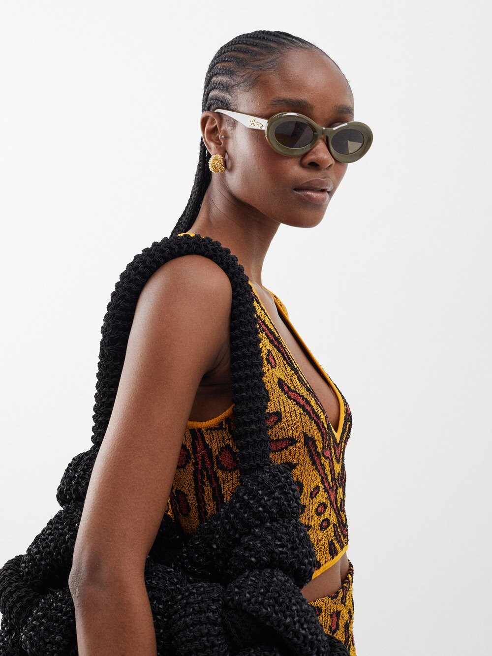 Круглые солнцезащитные очки ibiza loop из коллаборации с paula's LOEWE, зеленый
Круглые солнцезащитные очки ibiza loop из коллаборации с paula's LOEWE, зеленый