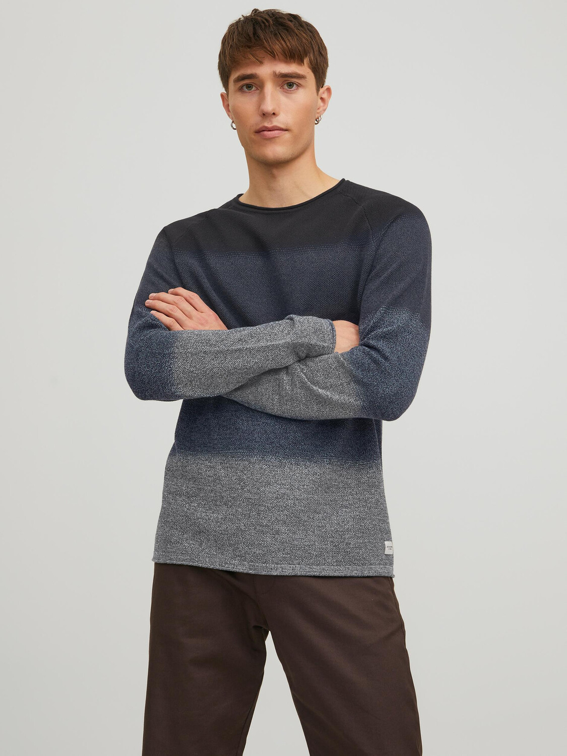 Пуловер Jack & Jones Rundhals Strick Langarm Sweater aus Baumwolle JJEHILL, синий
Пуловер Jack & Jones Rundhals Strick Langarm Sweater aus Baumwolle JJEHILL, синий