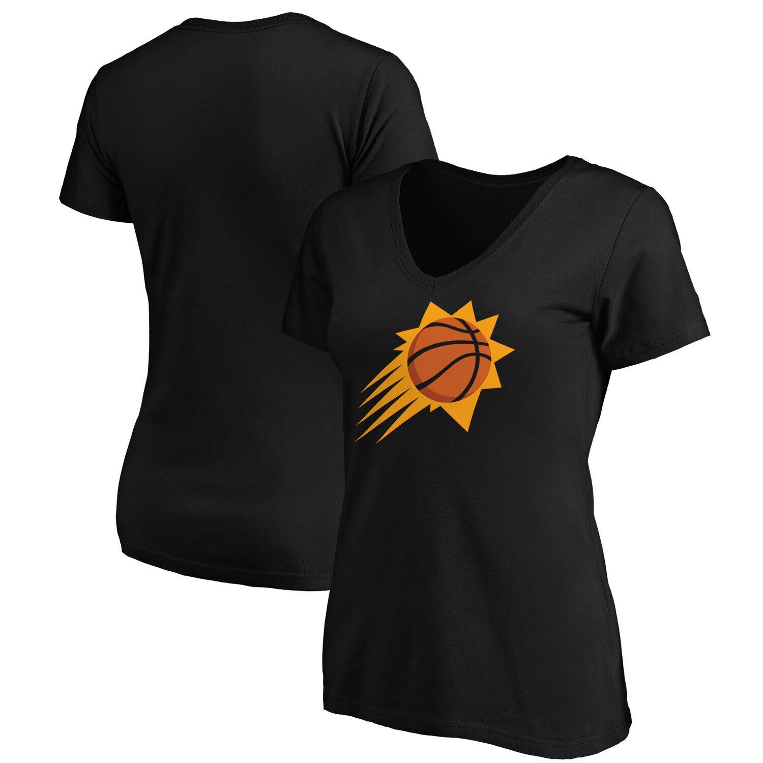 Женская футболка Fanatics с фирменным логотипом Black Phoenix Suns Primary Team с v-образным вырезом Fanatics
Женская футболка Fanatics с фирменным логотипом Black Phoenix Suns Primary Team с v-образным вырезом Fanatics