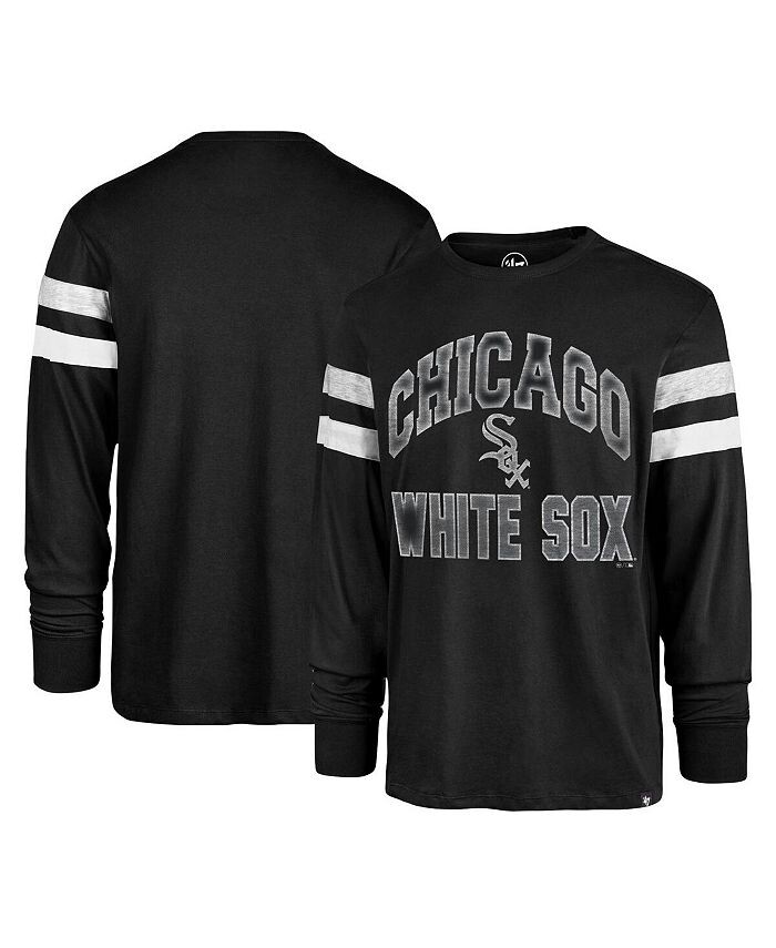 Мужская черная футболка с длинным рукавом Chicago White Sox Irving '47 Brand, черный
Мужская черная футболка с длинным рукавом Chicago White Sox Irving '47 Brand, черный
