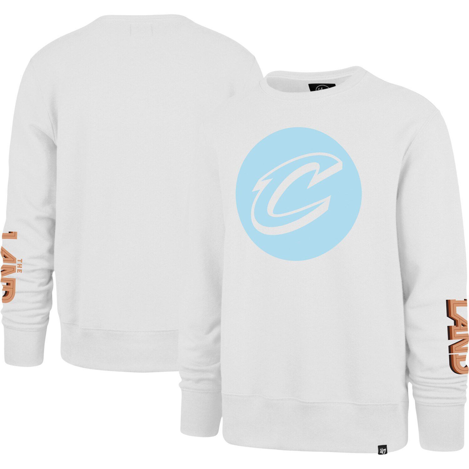 Мужской пуловер с двумя торфяными заголовками White Cleveland Cavaliers 2022/23 City Edition '47
Мужской пуловер с двумя торфяными заголовками White Cleveland Cavaliers 2022/23 City Edition '47
