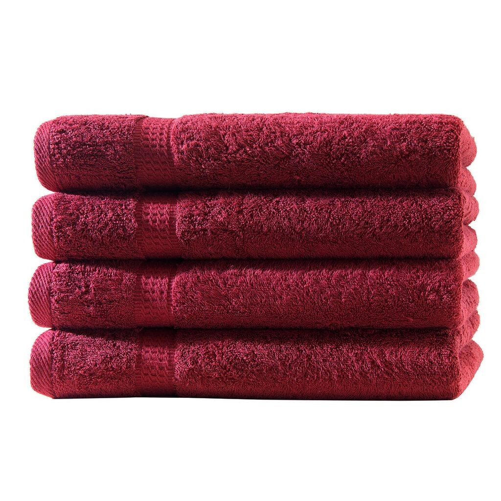Комплект из 4-х махровых гостевых полотенец Elegance 30х50 см. 100% хлопок, 500 г/м², гостевое полотенце коричневого цвета. Müskaan, бордовый
Комплект из 4-х махровых гостевых полотенец Elegance 30х50 см. 100% хлопок, 500 г/м², гостевое полотенце коричневого цвета. Müskaan, бордовый