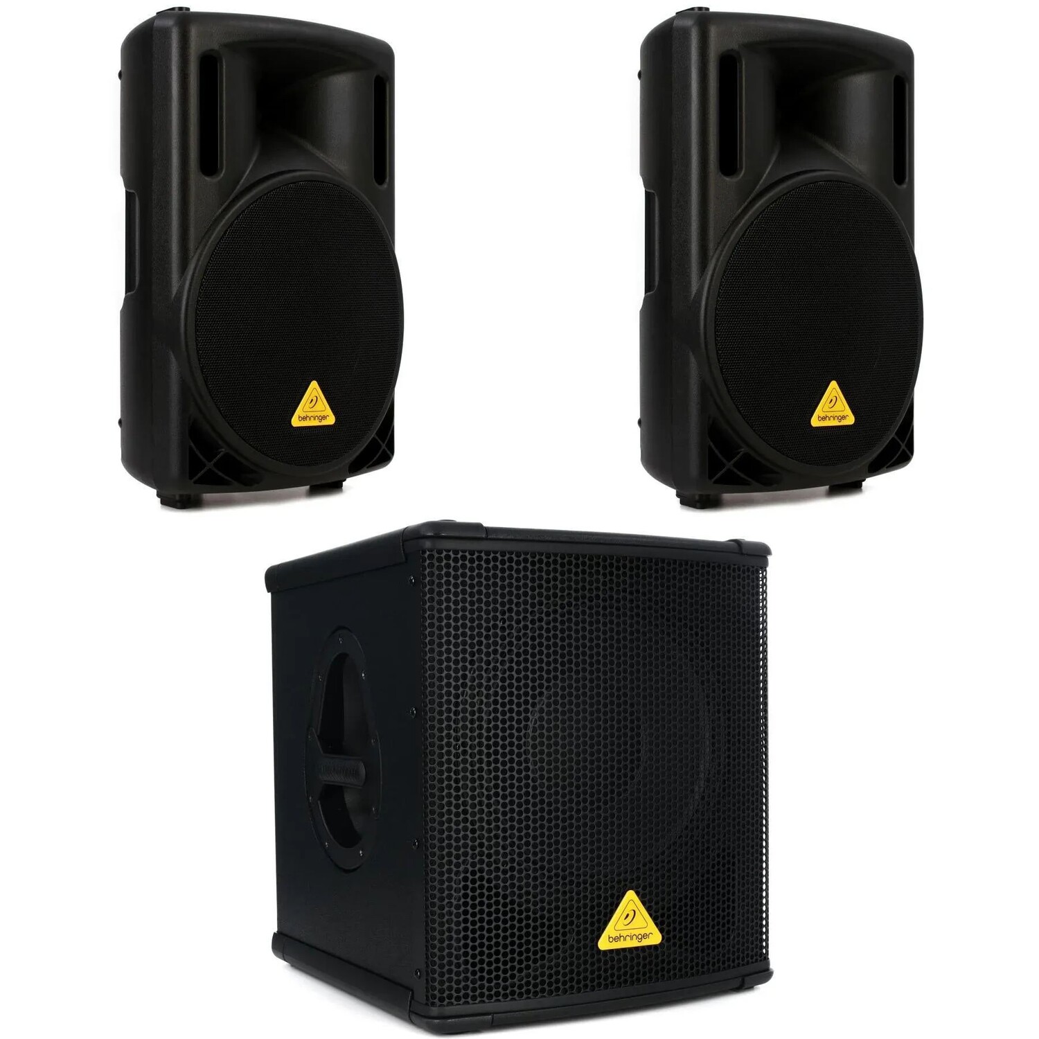 Пара 12-дюймовых активных динамиков Behringer Eurolive B212D мощностью 550 Вт и комплект активных 12-дюймовых динамиков Eurolive B1200D-PRO 500 Вт
Пара 12-дюймовых активных динамиков Behringer Eurolive B212D мощностью 550 Вт и комплект активных 12-дюймовых динамиков Eurolive B1200D-PRO 500 Вт