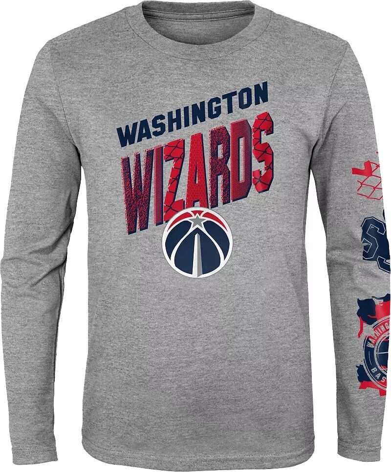 Outerstuff Молодёжная серая футболка с длинными рукавами Washington Wizards Parks & Wreck
Outerstuff Молодёжная серая футболка с длинными рукавами Washington Wizards Parks & Wreck