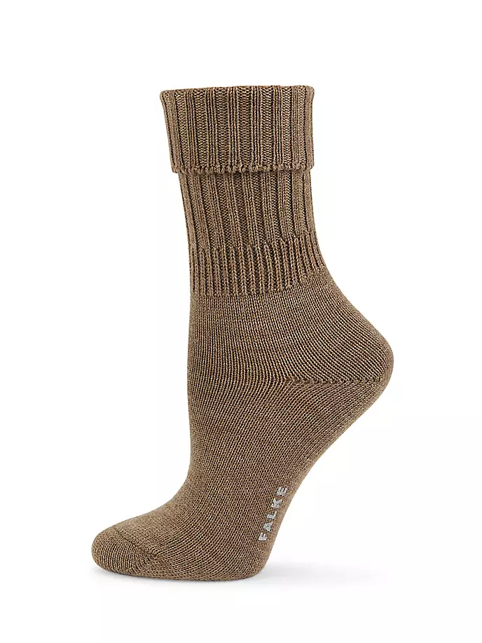 Носки для экипажа из смесовой шерсти в рубчик Striggings Falke, цвет nutmeg melange
Носки для экипажа из смесовой шерсти в рубчик Striggings Falke, цвет nutmeg melange