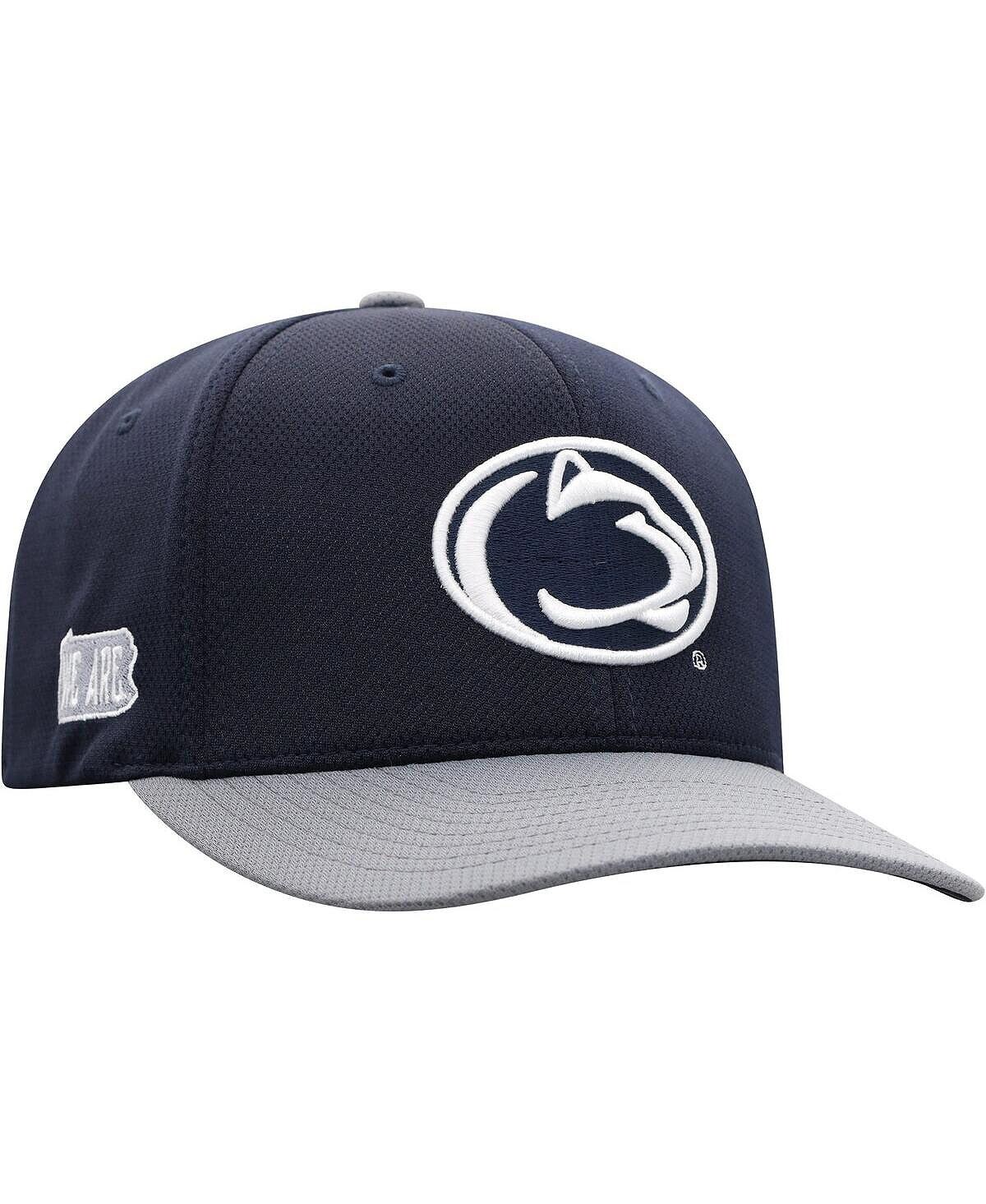 Мужская темно-серая двухцветная кепка Penn State Nittany Lions Reflex Hybrid Tech Flex Top of the World
Мужская темно-серая двухцветная кепка Penn State Nittany Lions Reflex Hybrid Tech Flex Top of the World