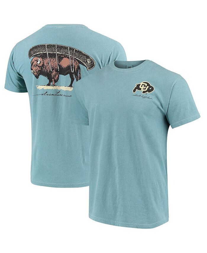 Мужская синяя футболка Colorado Buffaloes Canoe Local Comfort Colors Image One, синий
Мужская синяя футболка Colorado Buffaloes Canoe Local Comfort Colors Image One, синий