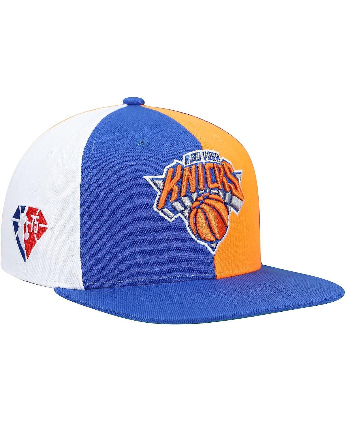 Мужская синяя кепка New York Knicks, посвященная 75-летию НБА What The Snapback Mitchell & Ness
Мужская синяя кепка New York Knicks, посвященная 75-летию НБА What The Snapback Mitchell & Ness