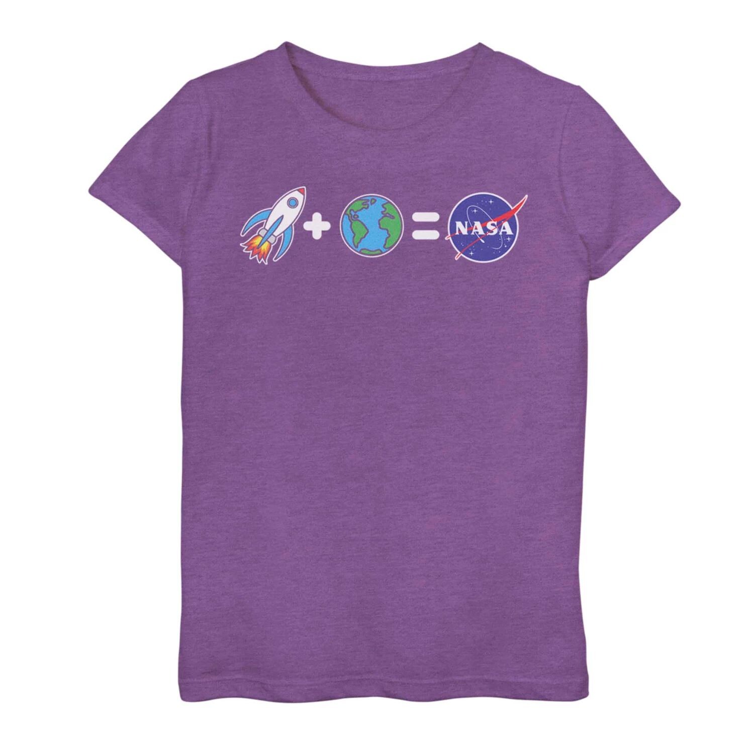 Футболка с логотипом NASA Rocket Plus Earth для девочек 7–16 лет Licensed Character
Футболка с логотипом NASA Rocket Plus Earth для девочек 7–16 лет Licensed Character