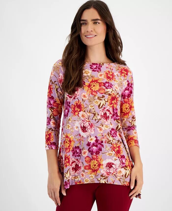 Свободный топ из жаккарда Petite с цветочным принтом и рукавами 3/4 JM Collection, мультиколор
Свободный топ из жаккарда Petite с цветочным принтом и рукавами 3/4 JM Collection, мультиколор