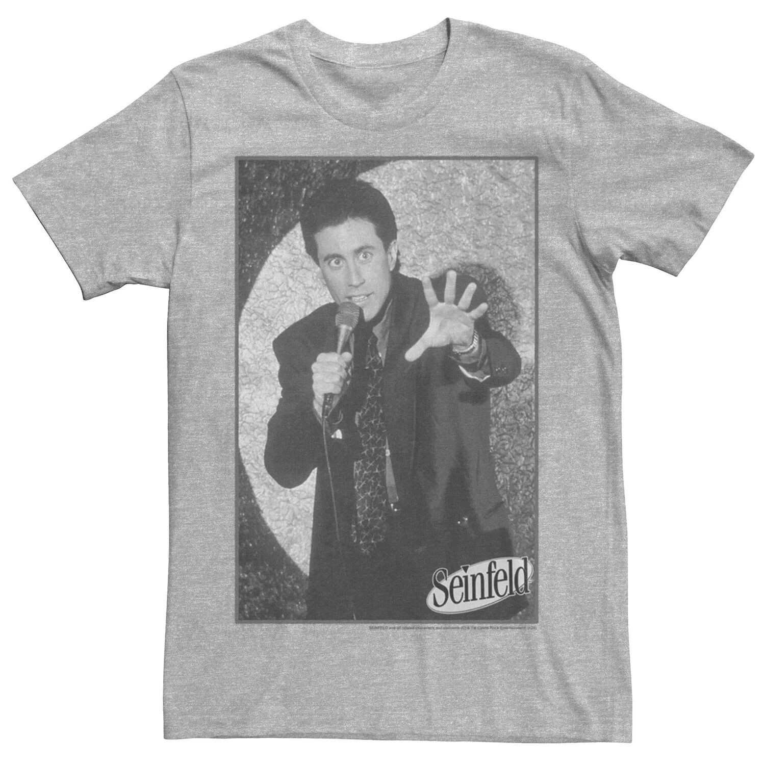 Мужская футболка для фотографий Seinfeld Jerry Mic Standup Licensed Character
Мужская футболка для фотографий Seinfeld Jerry Mic Standup Licensed Character