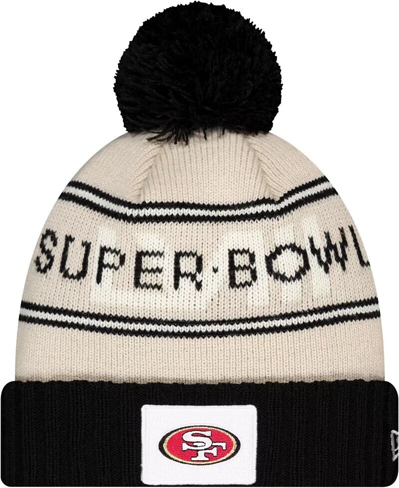 Вязаная шапка для участников Super Bowl LVIII New Era 2024, связанная с Сан-Франциско 49ers
Вязаная шапка для участников Super Bowl LVIII New Era 2024, связанная с Сан-Франциско 49ers