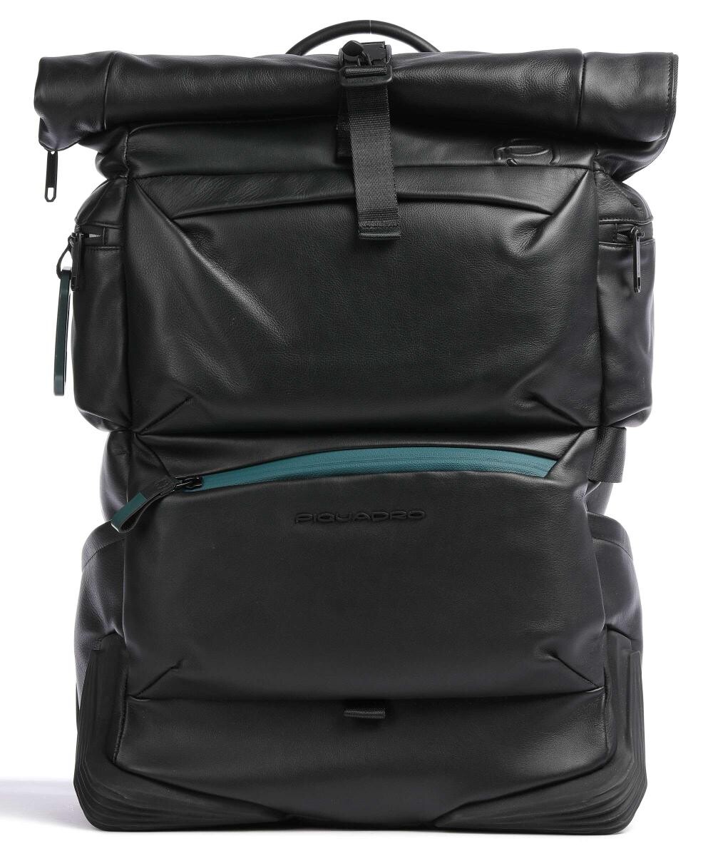 Рюкзак Corner 2.0 Rolltop 15 дюймов из мелкозернистой яловой кожи Piquadro, черный
Рюкзак Corner 2.0 Rolltop 15 дюймов из мелкозернистой яловой кожи Piquadro, черный