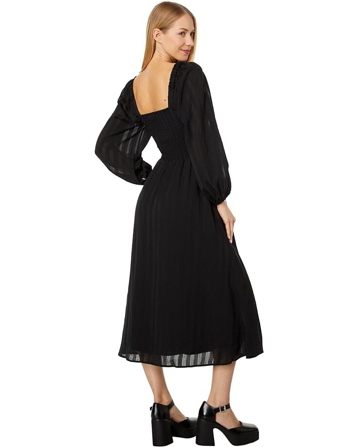 Платье Madewell Emine - Long Sleeve Ruched Lucie Midi - Seersucker Stripe, реальный черный
Платье Madewell Emine - Long Sleeve Ruched Lucie Midi - Seersucker Stripe, реальный черный