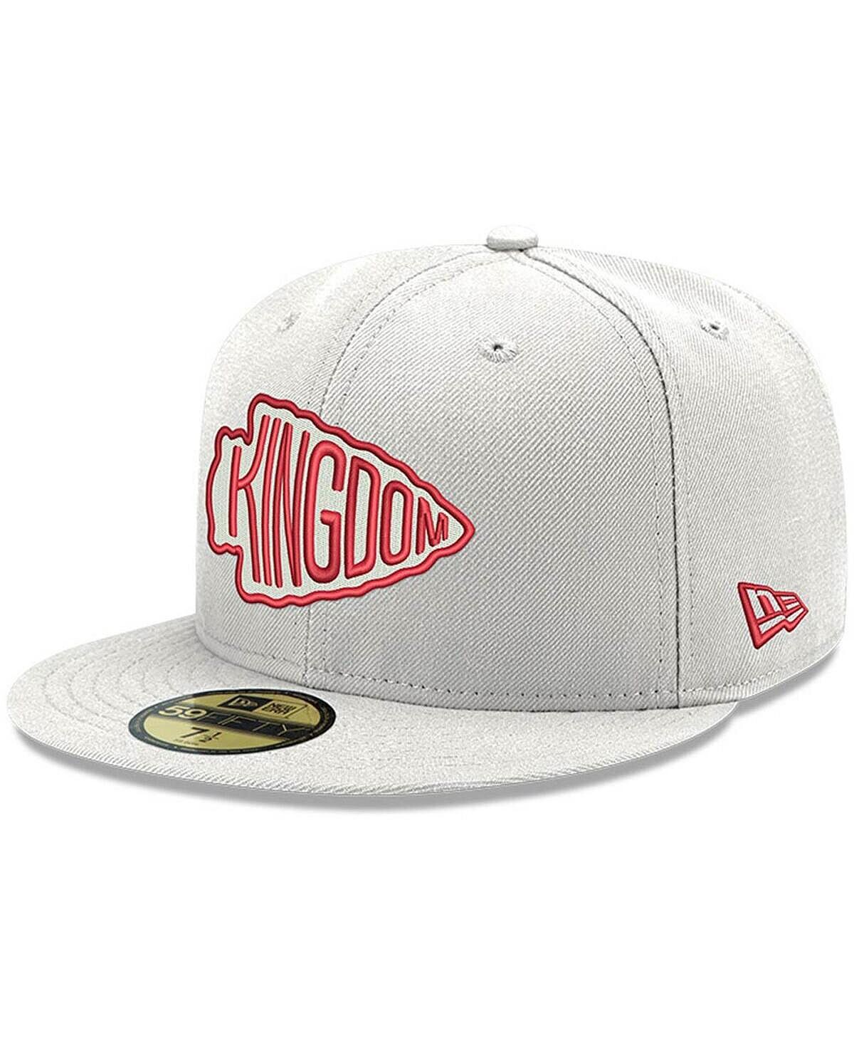 Мужская белая приталенная шляпа Kansas City Chiefs Kingdom Omaha 59FIFTY New Era
Мужская белая приталенная шляпа Kansas City Chiefs Kingdom Omaha 59FIFTY New Era