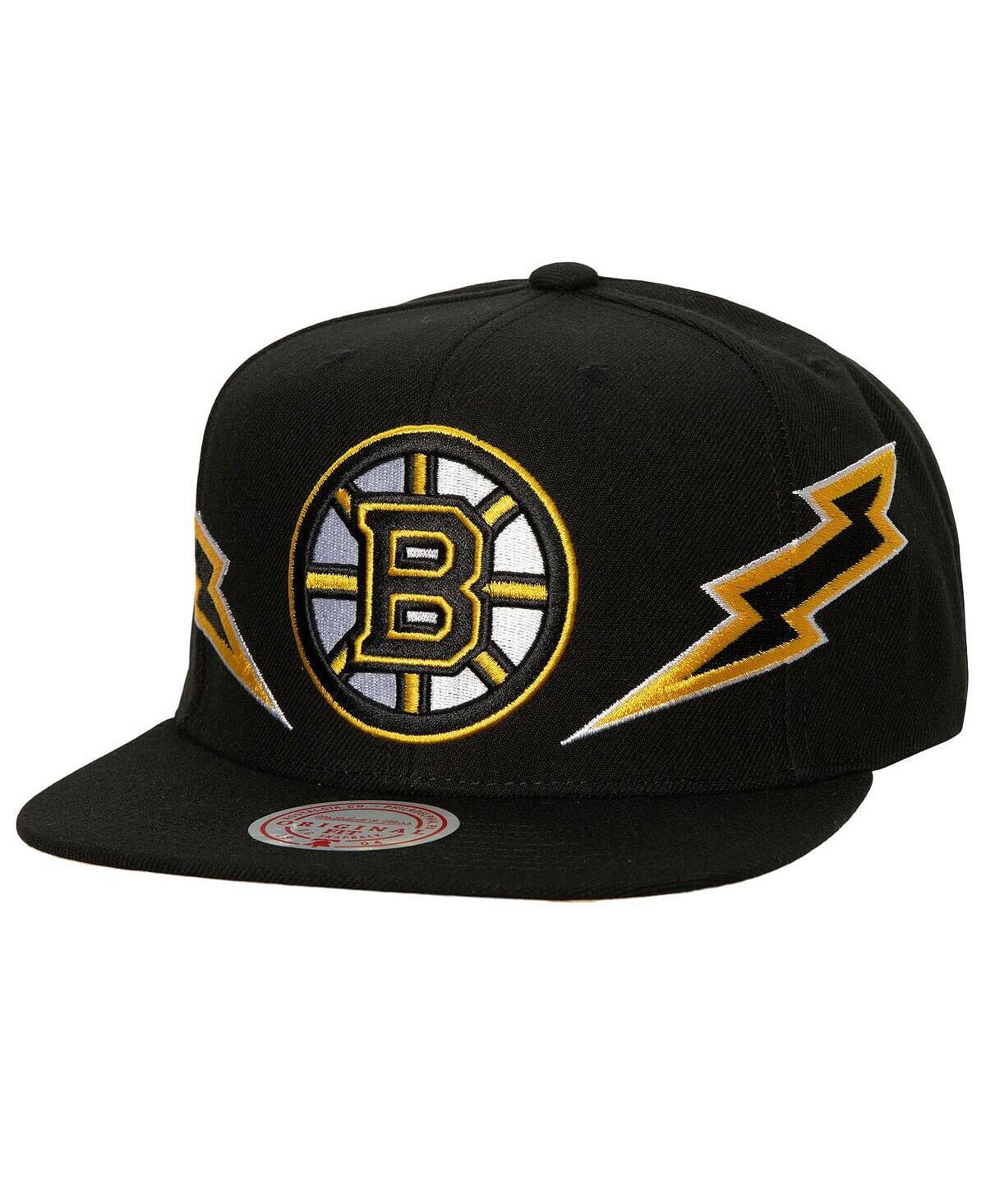 Черная мужская кепка Boston Bruins Double Trouble Lightning Snapback Mitchell & Ness
Черная мужская кепка Boston Bruins Double Trouble Lightning Snapback Mitchell & Ness