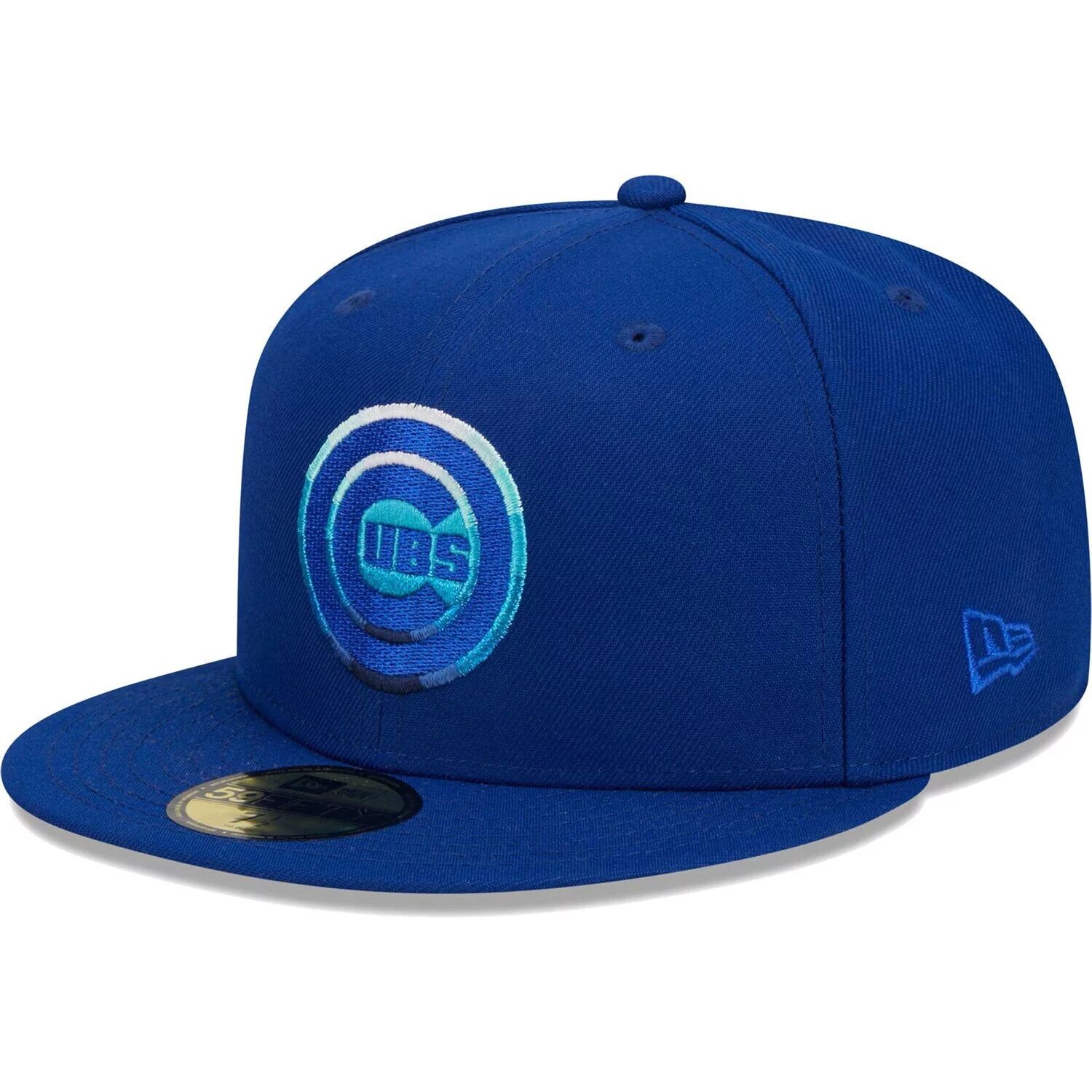 Мужская приталенная шляпа New Era Royal Chicago Cubs с металлическим градиентом 59FIFTY
Мужская приталенная шляпа New Era Royal Chicago Cubs с металлическим градиентом 59FIFTY