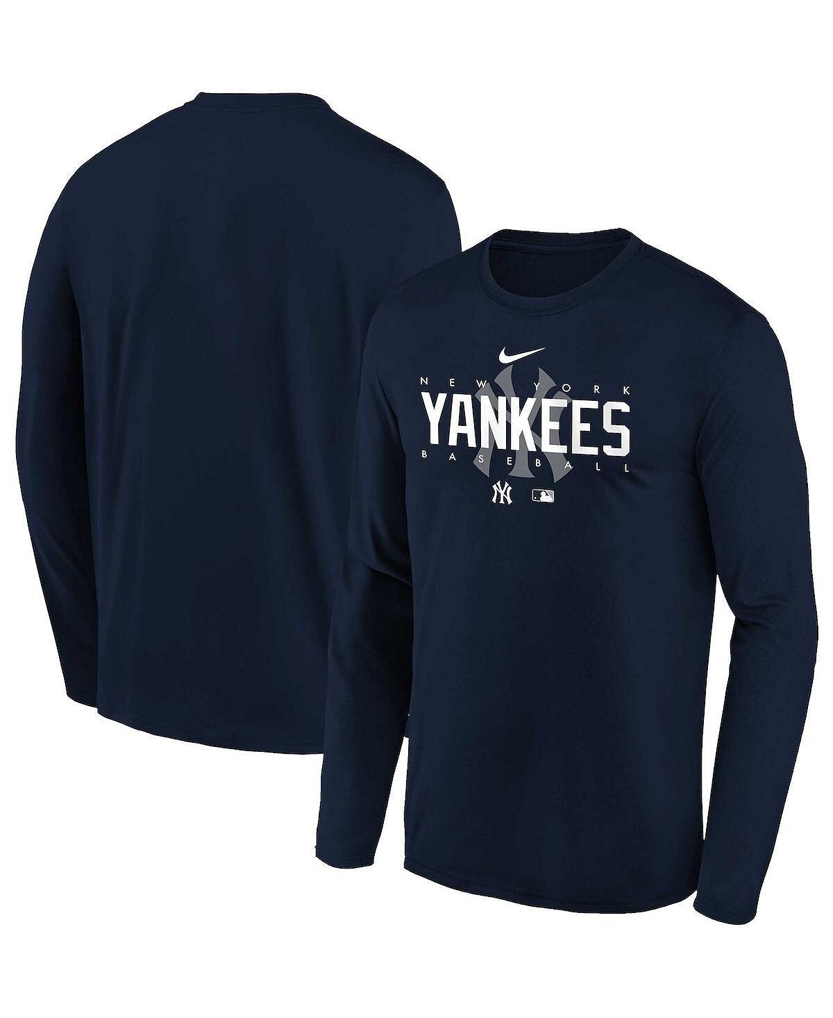 Темно-синяя футболка с длинными рукавами Big Boys New York Yankees Authentic Collection Legend Performance Nike
Темно-синяя футболка с длинными рукавами Big Boys New York Yankees Authentic Collection Legend Performance Nike
