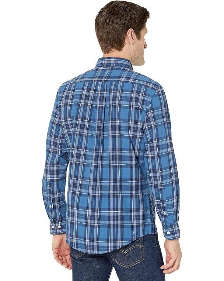 Рубашка U.S. POLO ASSN. Long Sleeve Classic Fit Yarn-Dye Poplin Heather Woven Shirt, цвет Classic Navy
Рубашка U.S. POLO ASSN. Long Sleeve Classic Fit Yarn-Dye Poplin Heather Woven Shirt, цвет Classic Navy