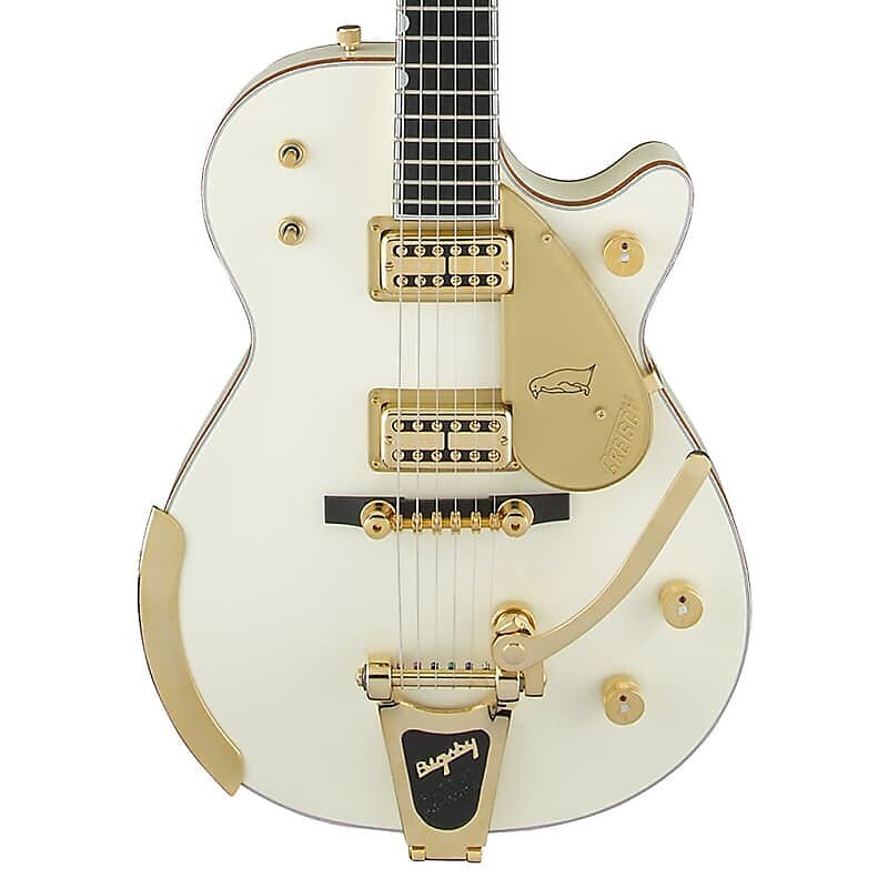 Электрогитара Gretsch G6134T-58 Vintage Select Penguin w/Bigsby, Ebony Fretboard - Vintage White
Электрогитара Gretsch G6134T-58 Vintage Select Penguin w/Bigsby, Ebony Fretboard - Vintage White
