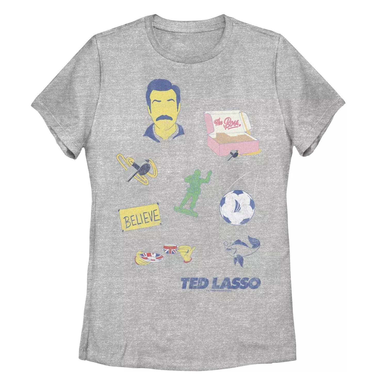 Детская футболка с графическим рисунком Ted Lasso Icons Licensed Character
Детская футболка с графическим рисунком Ted Lasso Icons Licensed Character