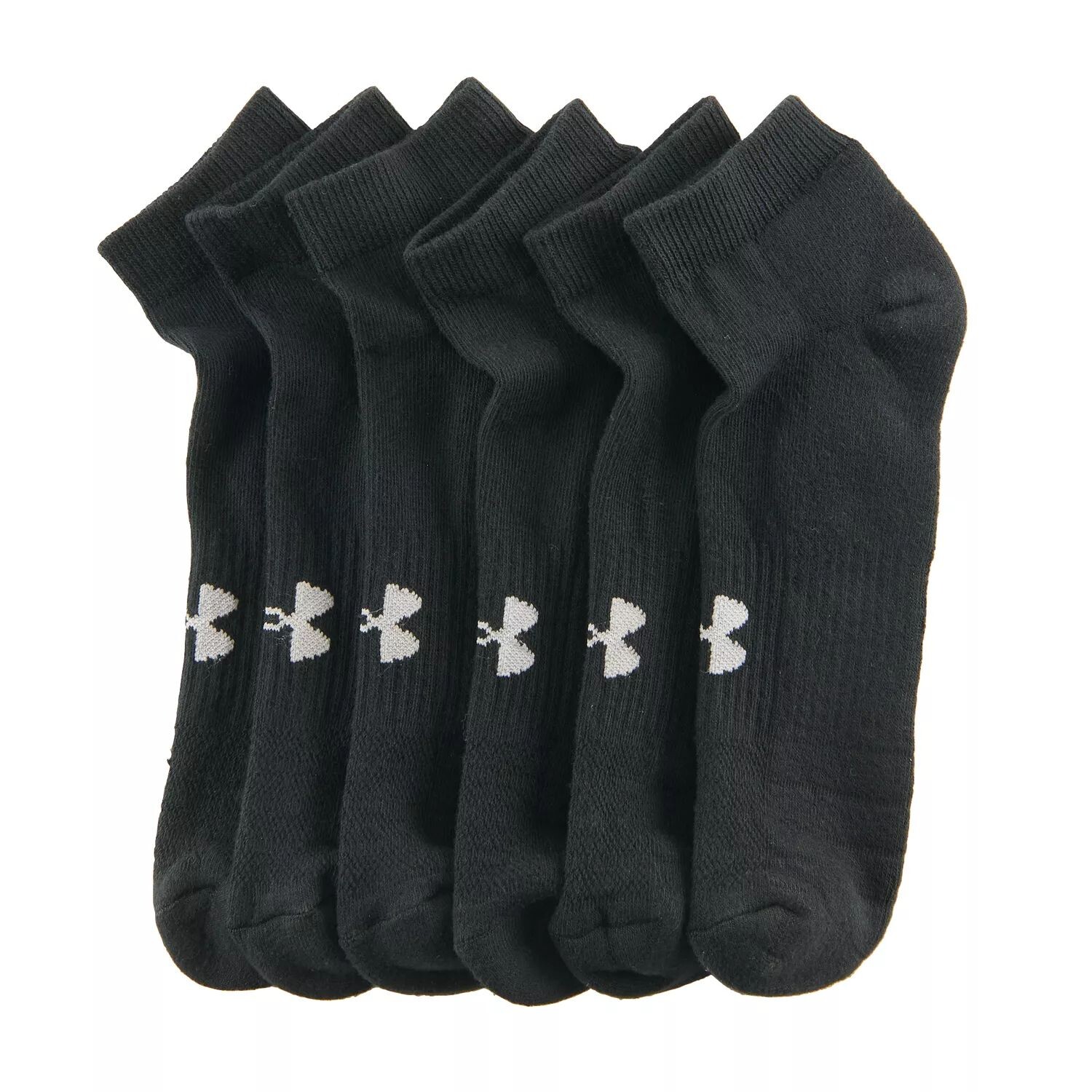 Мужские большие и высокие хлопковые носки с низким вырезом, 6 пар Under Armour, белый
Мужские большие и высокие хлопковые носки с низким вырезом, 6 пар Under Armour, белый