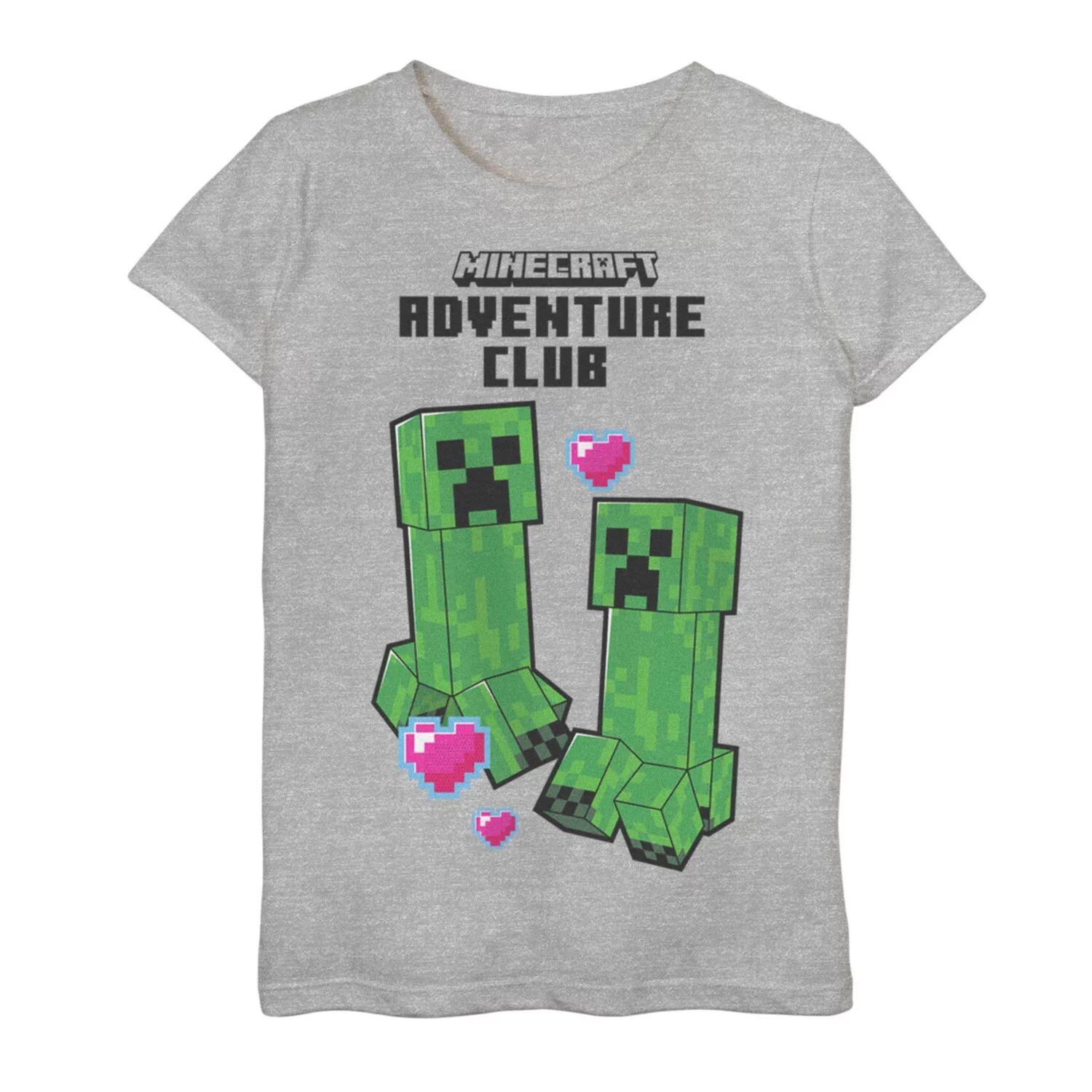 Футболка с рисунком Minecraft Adventure Club для девочек 7–16 лет Minecraft
Футболка с рисунком Minecraft Adventure Club для девочек 7–16 лет Minecraft