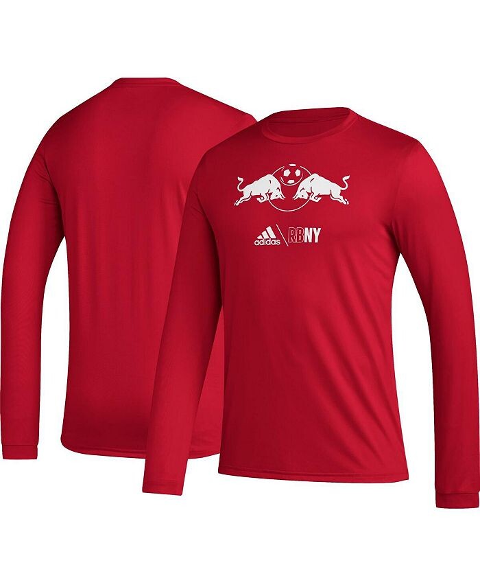 Мужская красная футболка с длинным рукавом New York Red Bulls Icon adidas, красный
Мужская красная футболка с длинным рукавом New York Red Bulls Icon adidas, красный