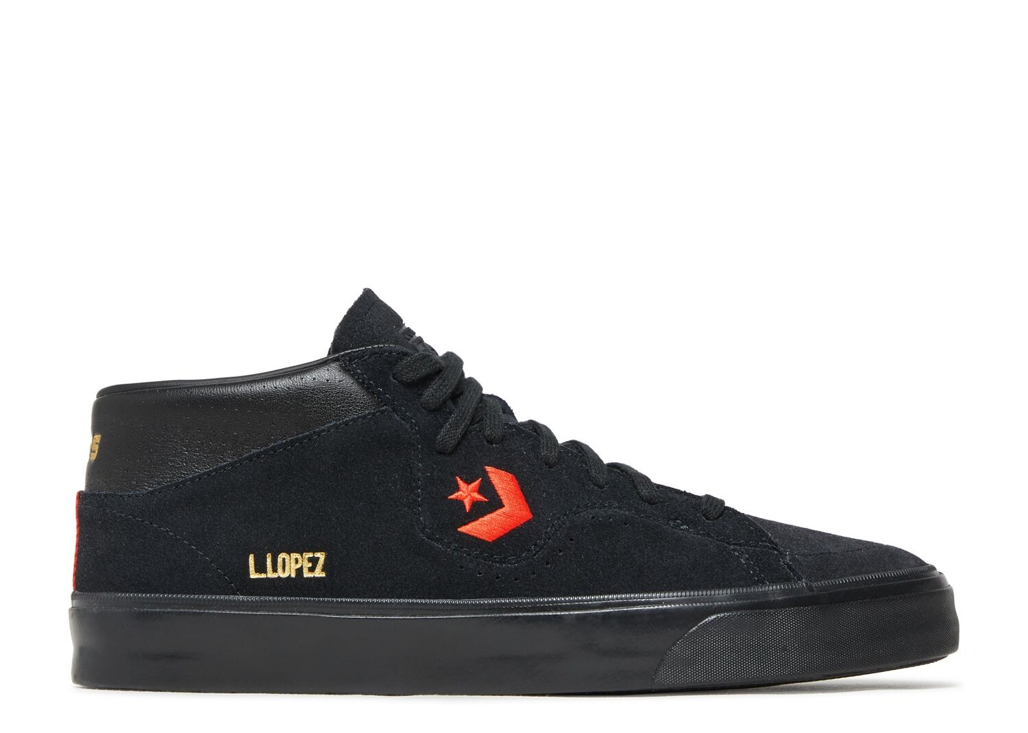 Кроссовки Converse Louie Lopez Pro Mid 'Mi Gente Capsule - Black Poppy Glow', черный
Кроссовки Converse Louie Lopez Pro Mid 'Mi Gente Capsule - Black Poppy Glow', черный