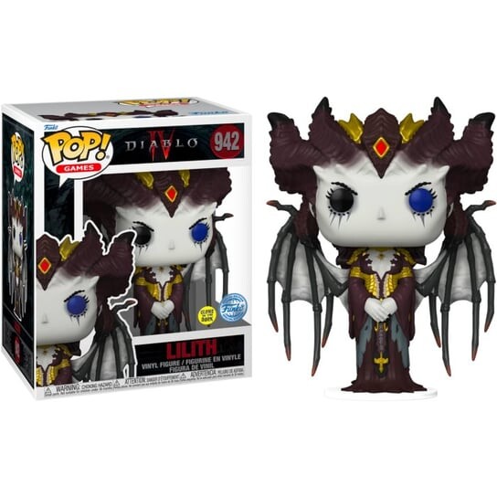 Funko POP! Игры, коллекционная фигурка, Светящаяся в темноте версия, Diablo 4, Лилит Inna marka
Funko POP! Игры, коллекционная фигурка, Светящаяся в темноте версия, Diablo 4, Лилит Inna marka