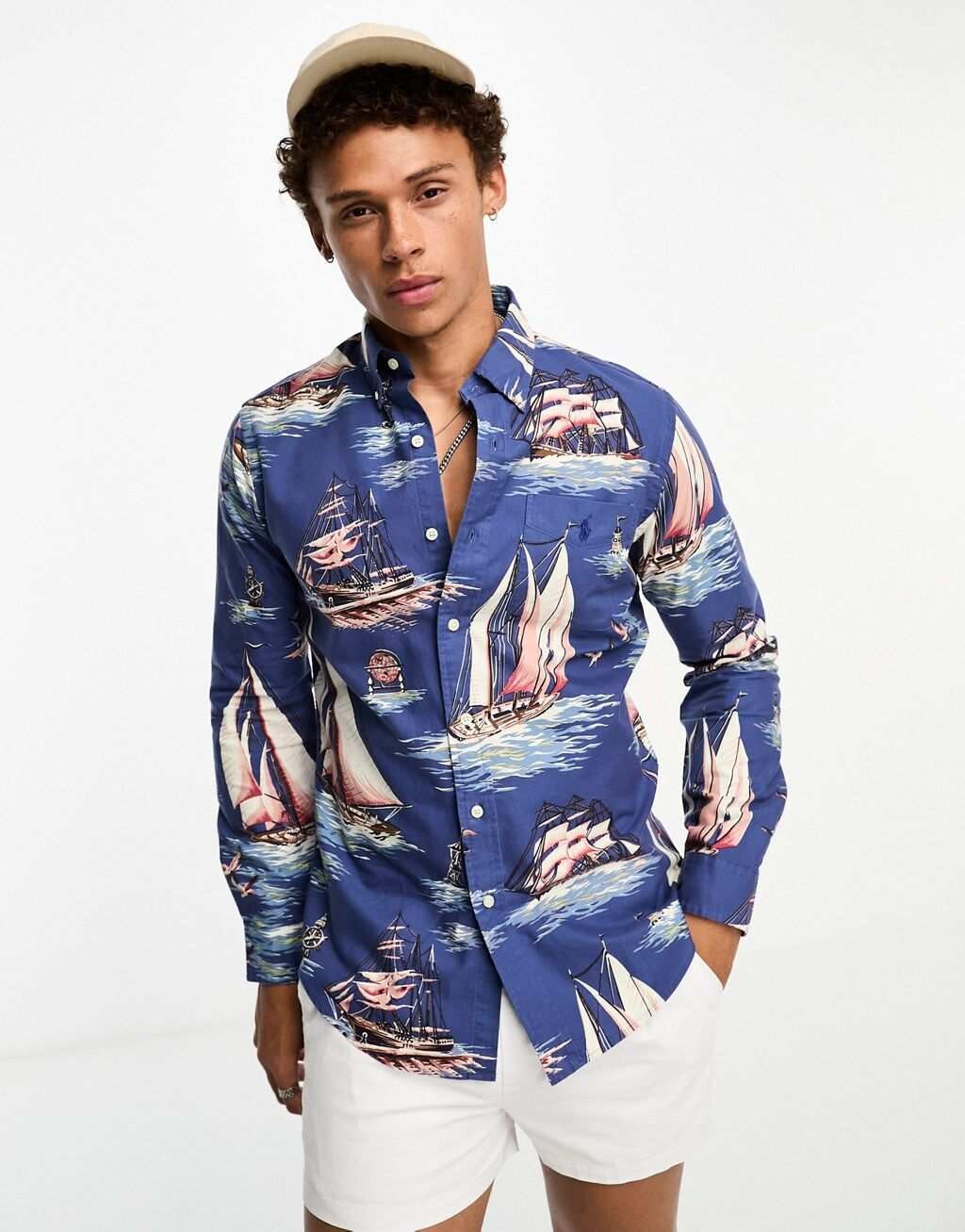 Голубая оксфордская рубашка с длинными рукавами и принтом Polo Ralph Lauren на заказ
Голубая оксфордская рубашка с длинными рукавами и принтом Polo Ralph Lauren на заказ