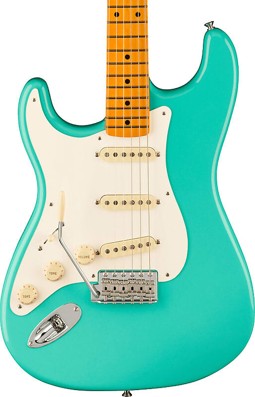 Электрогитара Fender American Vintage II 1957 Stratocaster Electric Guitar. Left-Hand, Maple Fingerboard, Sea Foam Green
Электрогитара Fender American Vintage II 1957 Stratocaster Electric Guitar. Left-Hand, Maple Fingerboard, Sea Foam Green