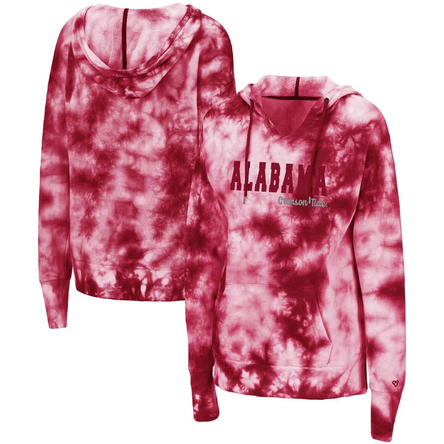 Женский пуловер с капюшоном Colosseum Crimson Alabama Crimson Tide Shavonee Tie-Dye Colosseum
Женский пуловер с капюшоном Colosseum Crimson Alabama Crimson Tide Shavonee Tie-Dye Colosseum