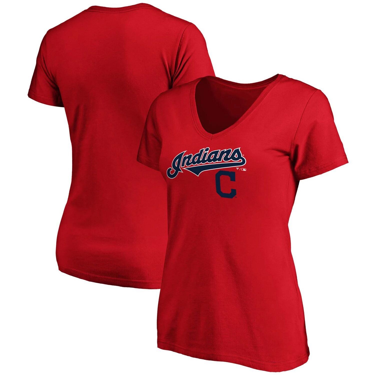 Женская красная футболка Fanatics с логотипом команды Cleveland Indians Team и v-образным вырезом Fanatics, Красный
Женская красная футболка Fanatics с логотипом команды Cleveland Indians Team и v-образным вырезом Fanatics, Красный