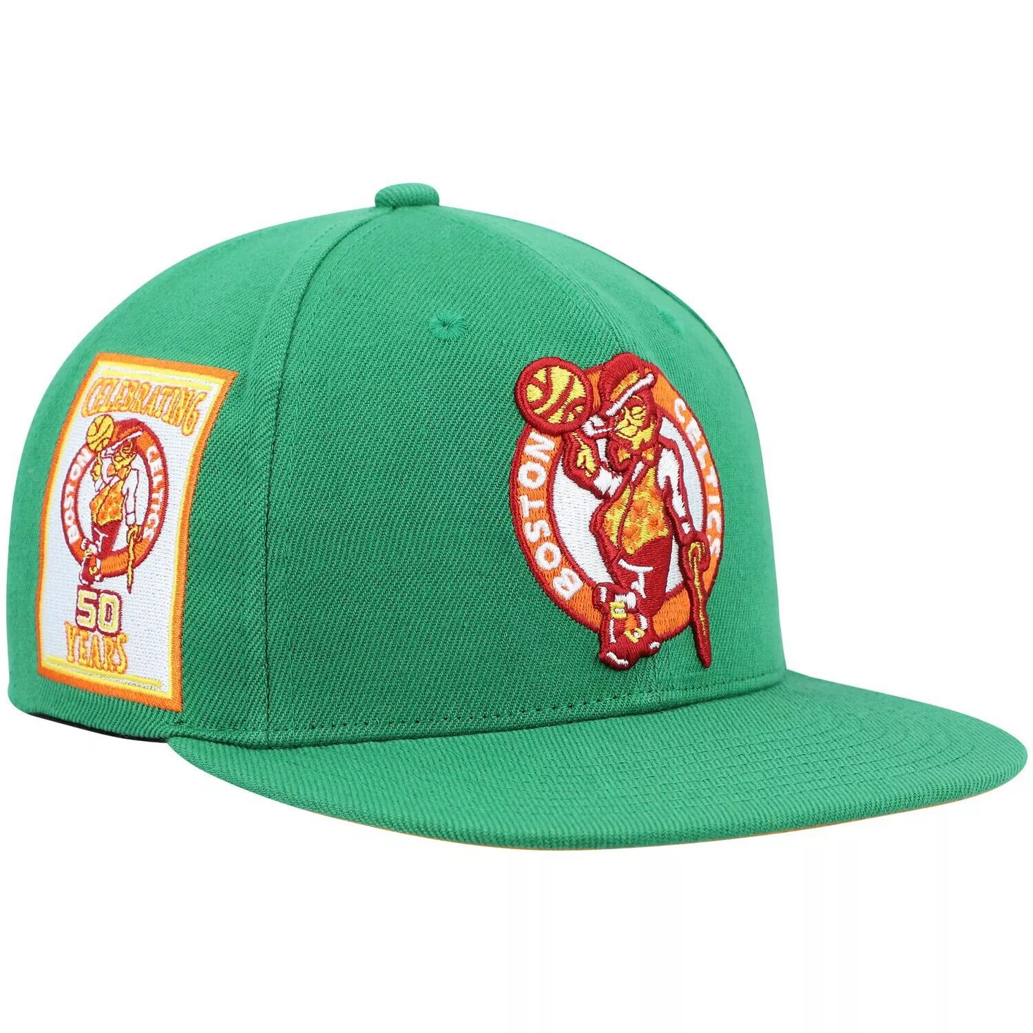 Мужская кепка Mitchell & Ness Green Boston Celtics в честь 50-летия Майка Snapback
Мужская кепка Mitchell & Ness Green Boston Celtics в честь 50-летия Майка Snapback