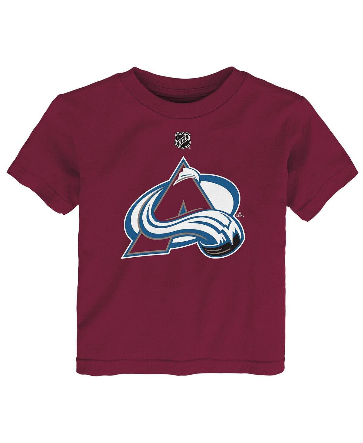 Бордовая футболка с логотипом Colorado Avalanche Primary для мальчиков и девочек для малышей Outerstuff
Бордовая футболка с логотипом Colorado Avalanche Primary для мальчиков и девочек для малышей Outerstuff