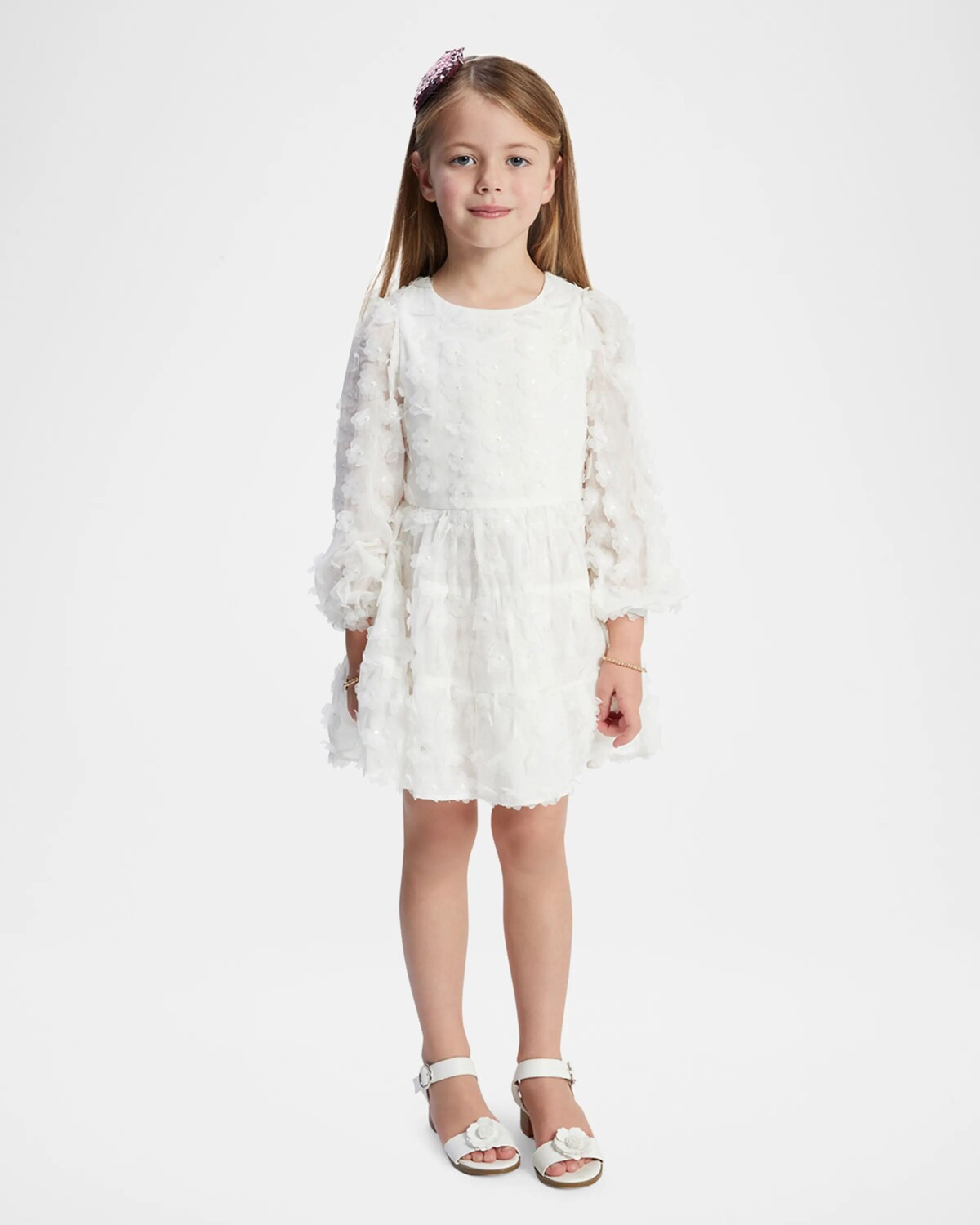 Многоярусное платье Sienna с цветочным декором для девочек, размер 4–10 Bardot Junior, цвет Orchid White
Многоярусное платье Sienna с цветочным декором для девочек, размер 4–10 Bardot Junior, цвет Orchid White