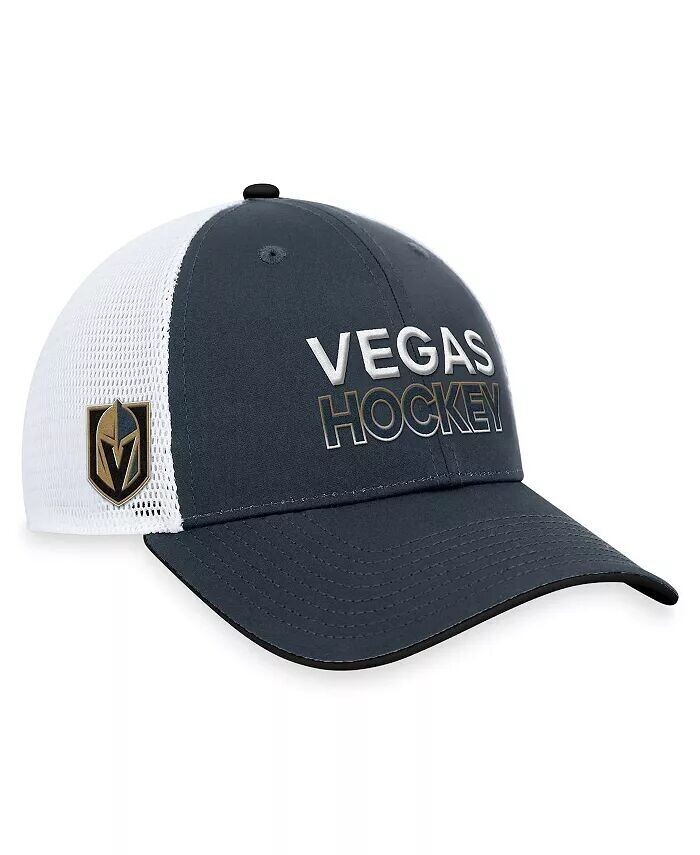 Мужская темно-серая регулируемая кепка Vegas Golden Knights Authentic Pro Rink Trucker Fanatics, серый
Мужская темно-серая регулируемая кепка Vegas Golden Knights Authentic Pro Rink Trucker Fanatics, серый