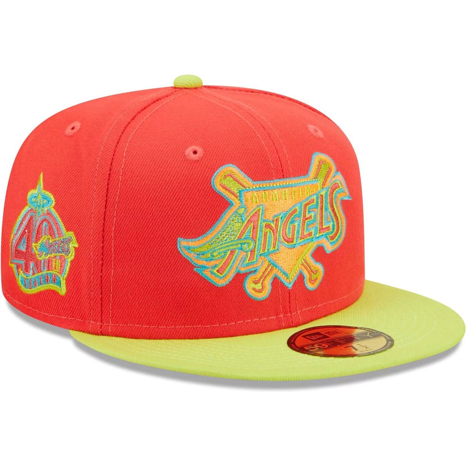 Мужская шляпа New Era Red/Neon Green Los Angeles Angels Lava Highlighter Combo 59FIFTY
Мужская шляпа New Era Red/Neon Green Los Angeles Angels Lava Highlighter Combo 59FIFTY